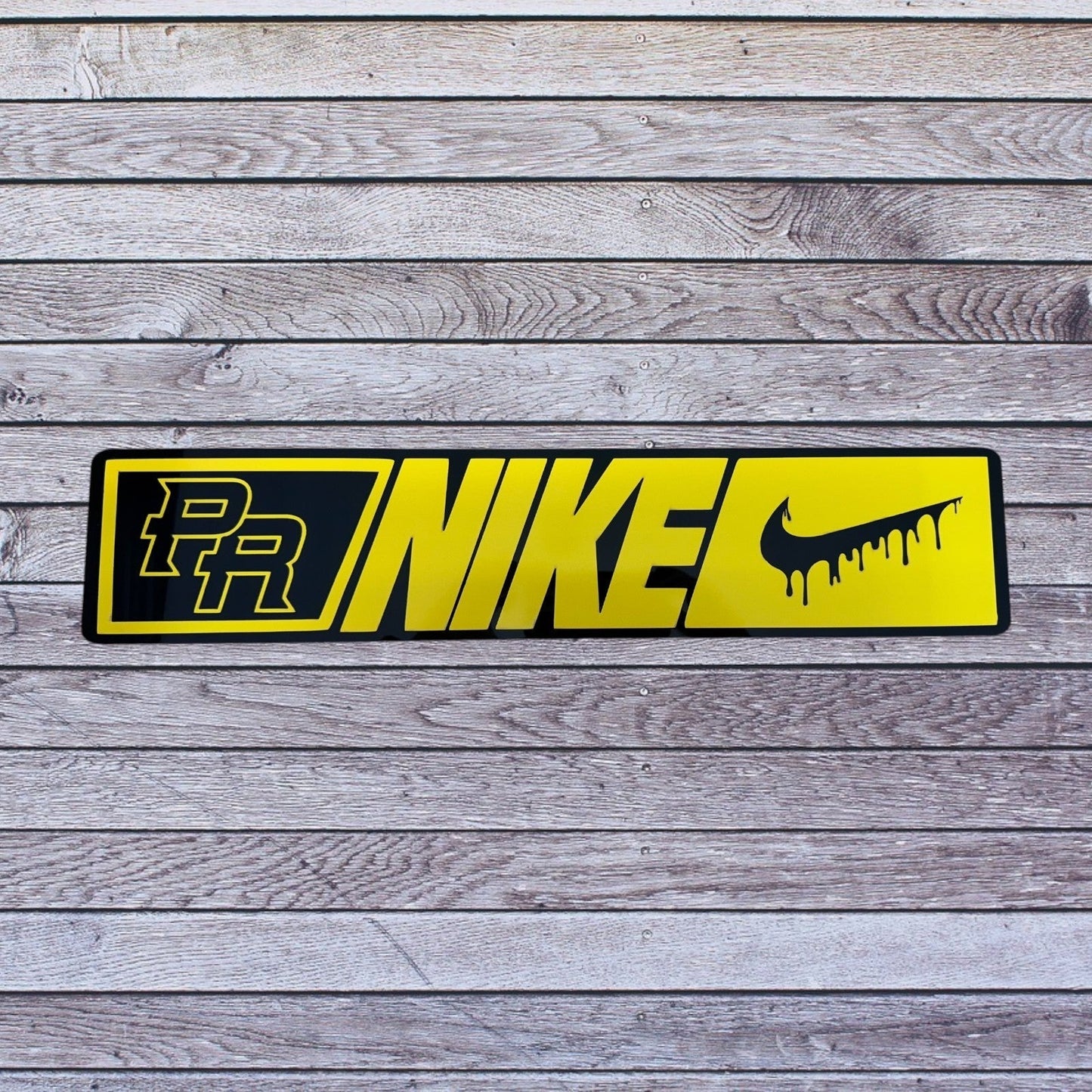 Tablilla Euro PR Acrilico y Vinil Nike PR/N/N