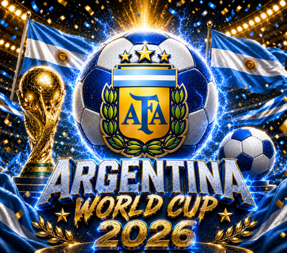 Fifa 2026 Argentina 20oz Tumbler S1