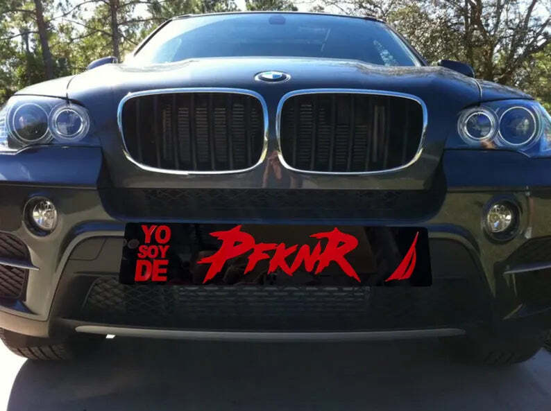 Tablilla Euro PR  Yo Soy de PFKNR Custom , Nautica Full Acrylic 3D
