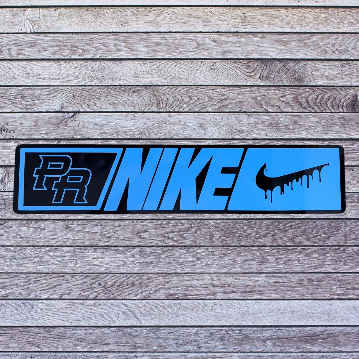 Tablilla Euro PR  Acrilico y Vinil Nike PR/N/N