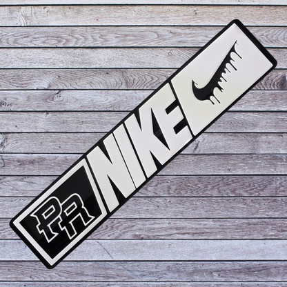 Tablilla Euro PR  Acrilico y Vinil Nike PR/N/N