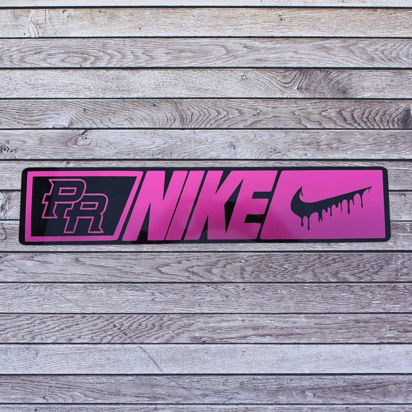 Tablilla Euro PR  Acrilico y Vinil Nike PR/N/N