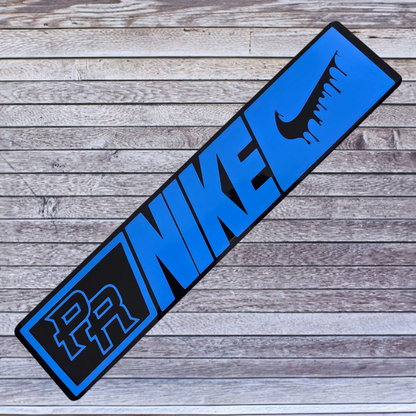 Tablilla Euro PR  Acrilico y Vinil Nike PR/N/N