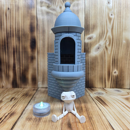 3D Print Garita Boricua con Sapo