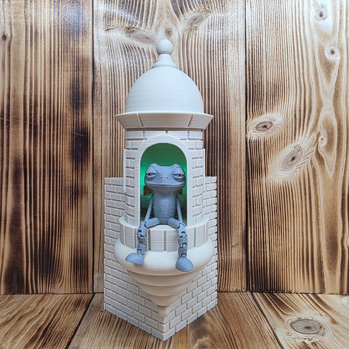 3D Print Garita Boricua con Sapo