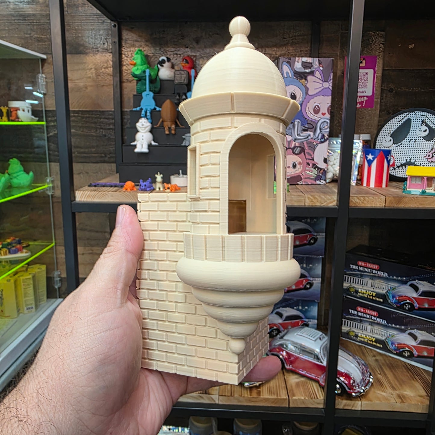 3D Print Garita Boricua con Sapo