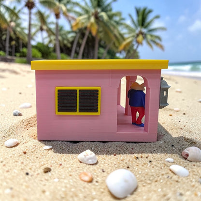 La Casita Boricua Con Florero