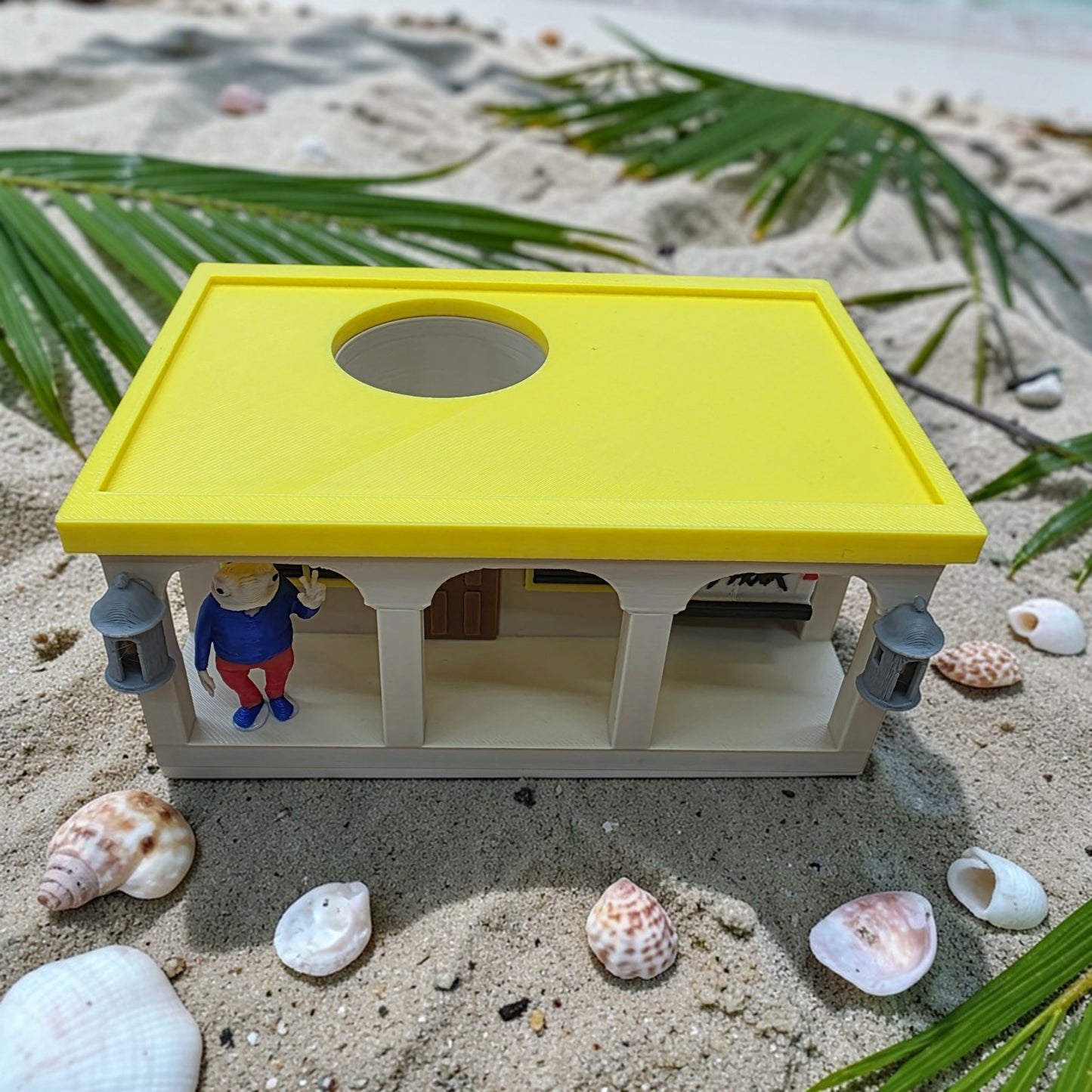 La Casita Boricua Con Florero
