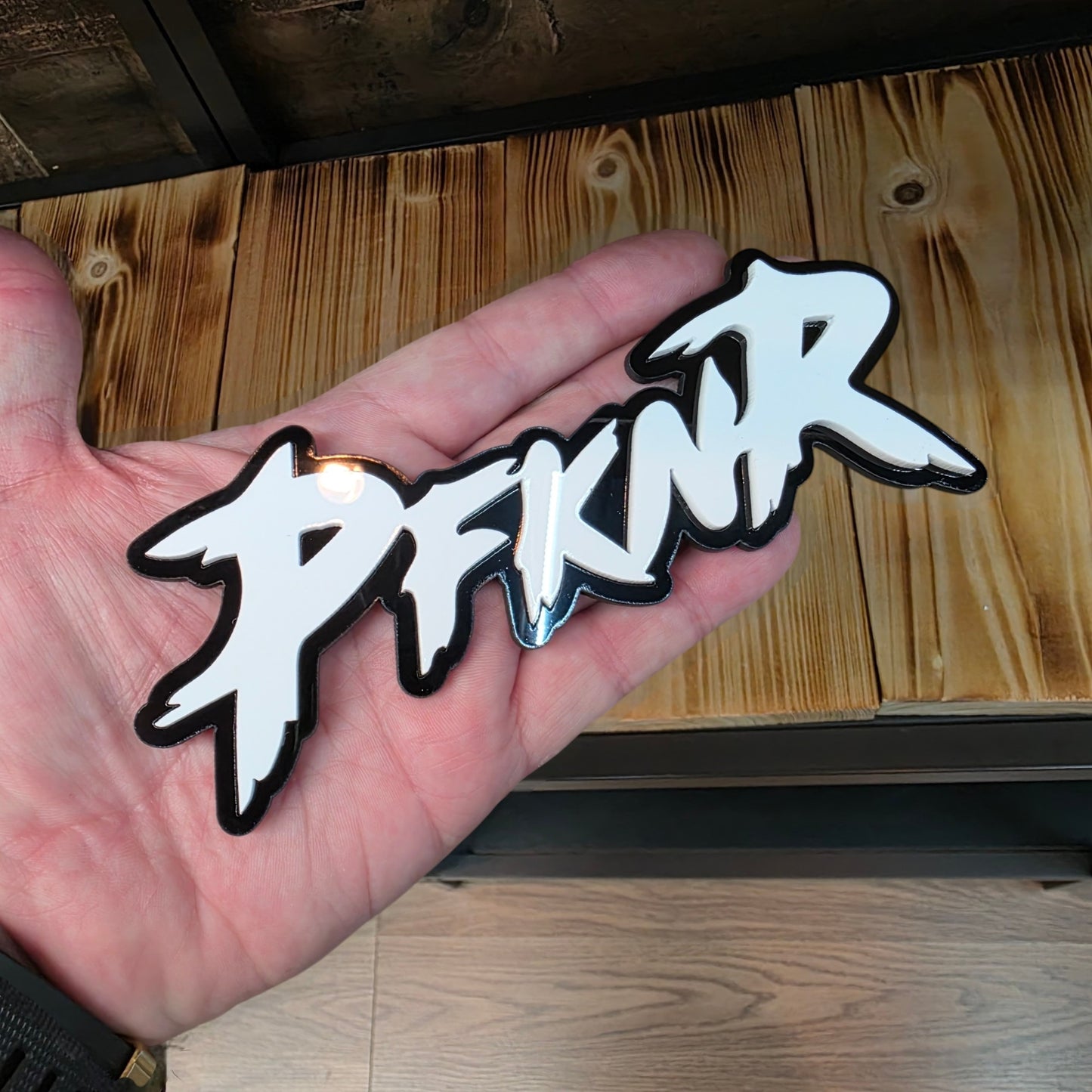 Sticker en acrilico PFKNR