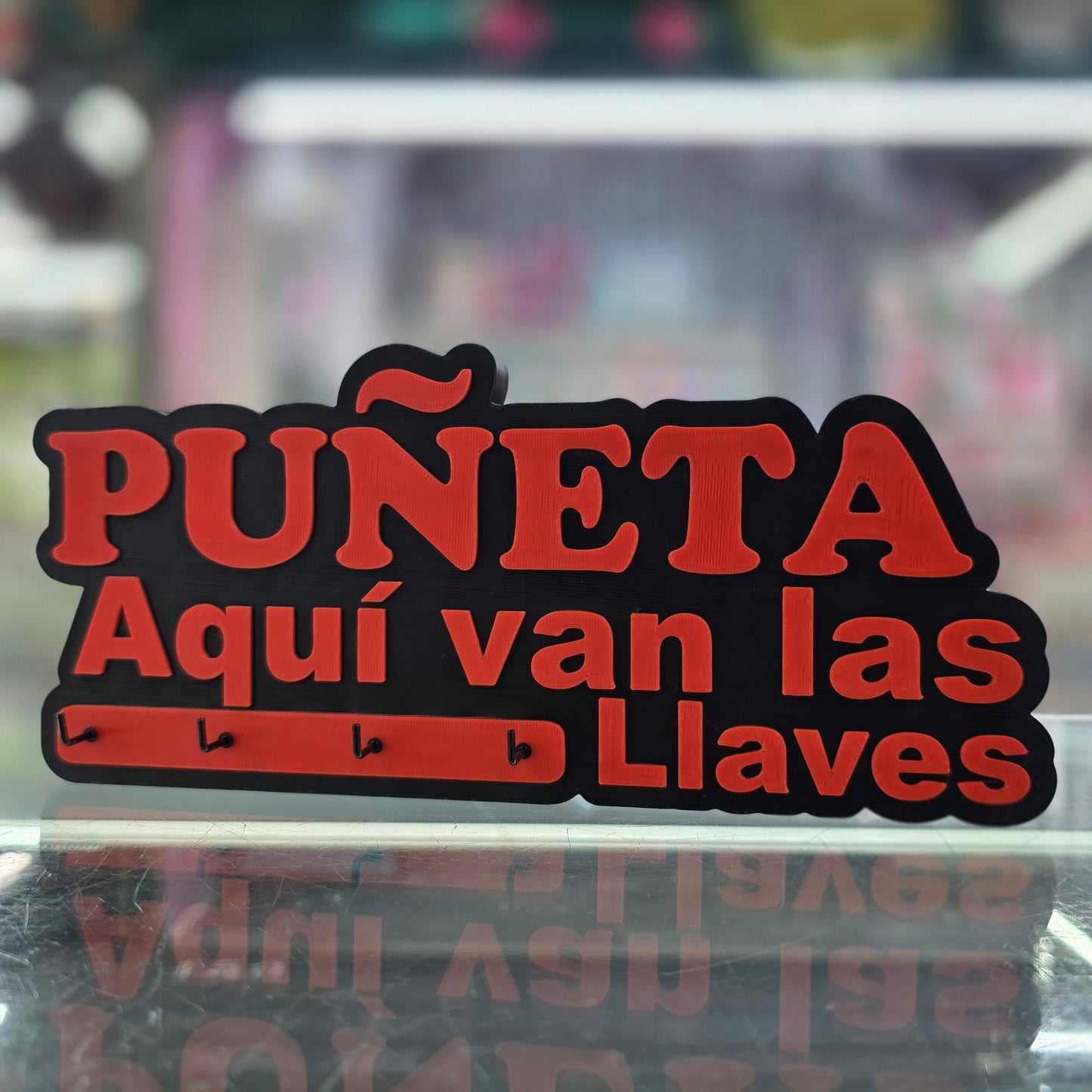 Puñeta Aqui van las Llave  (Porta Llaveros )