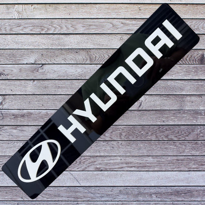 Tablilla Euro HYUNDAI Custom Full Acrylic 3D S1
