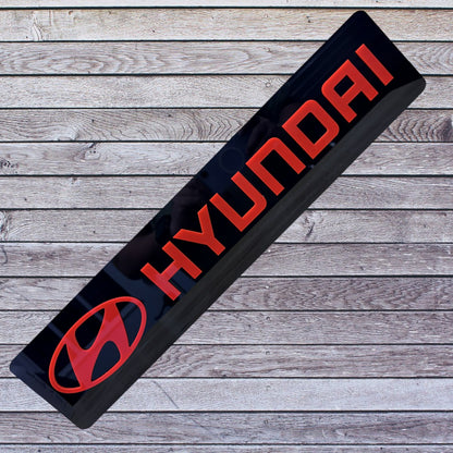 Tablilla Euro HYUNDAI Custom Full Acrylic 3D S1