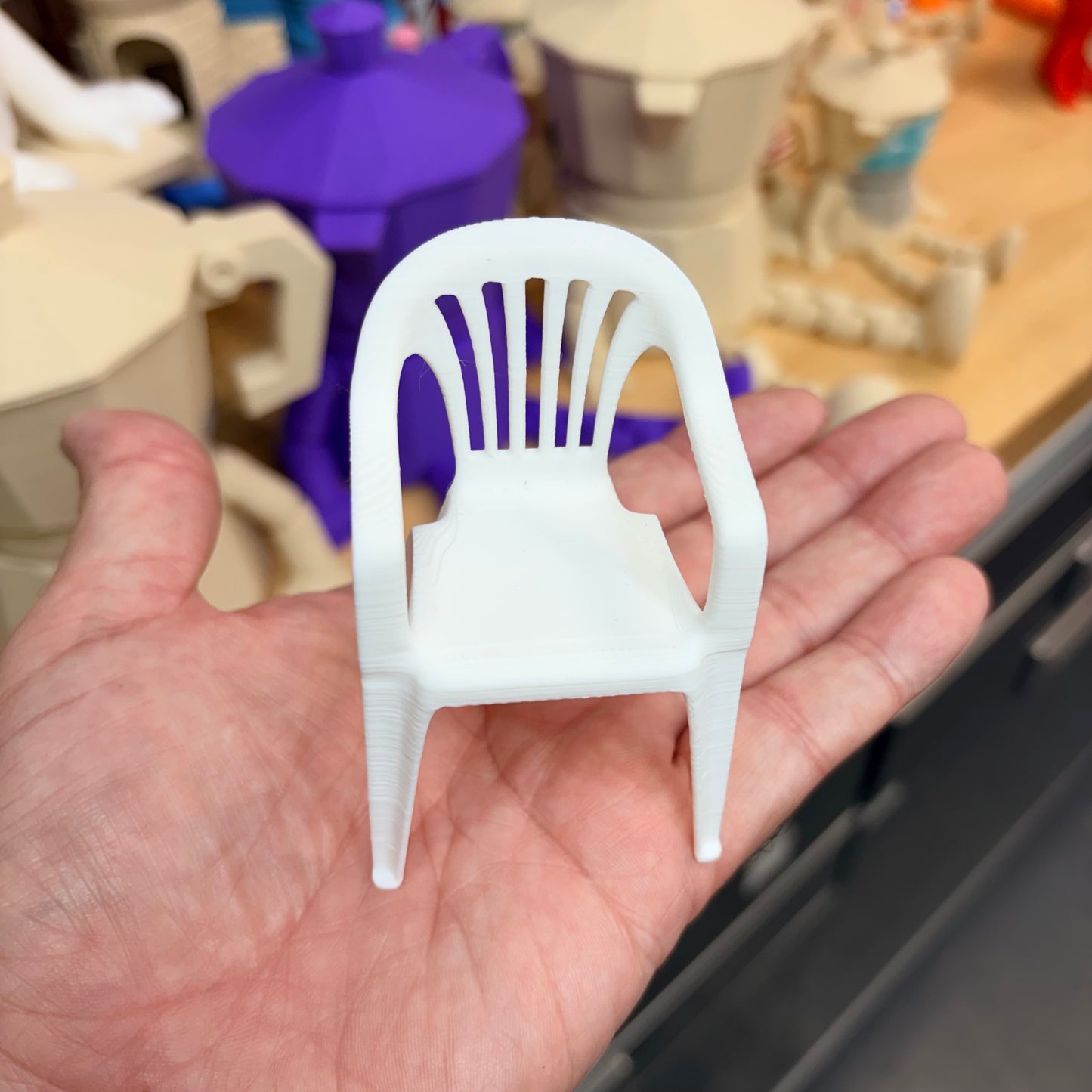 Silla de Patio 3D Print