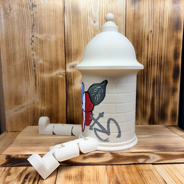 Garita Amapola X-Large 3D Print Pintada a Mano