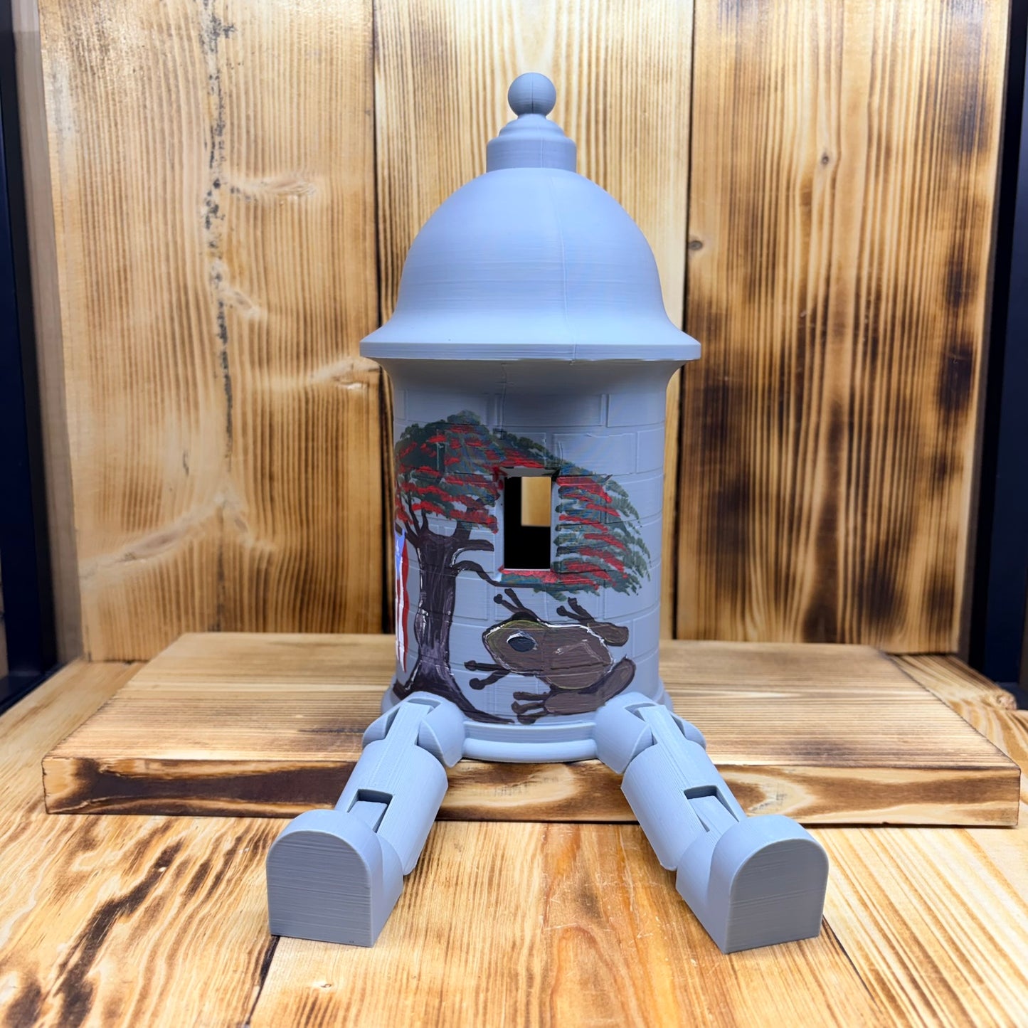 Garita Flamboyan  X-Large 3D Print Pintada a Mano