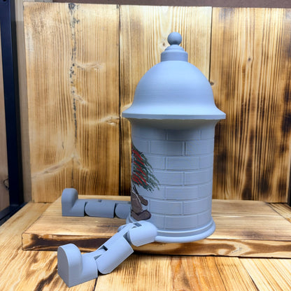 Garita Flamboyan  X-Large 3D Print Pintada a Mano
