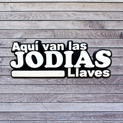 Aqui van las JODIAS llaves  Portallavero