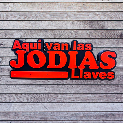 Aqui van las JODIAS llaves  Portallavero