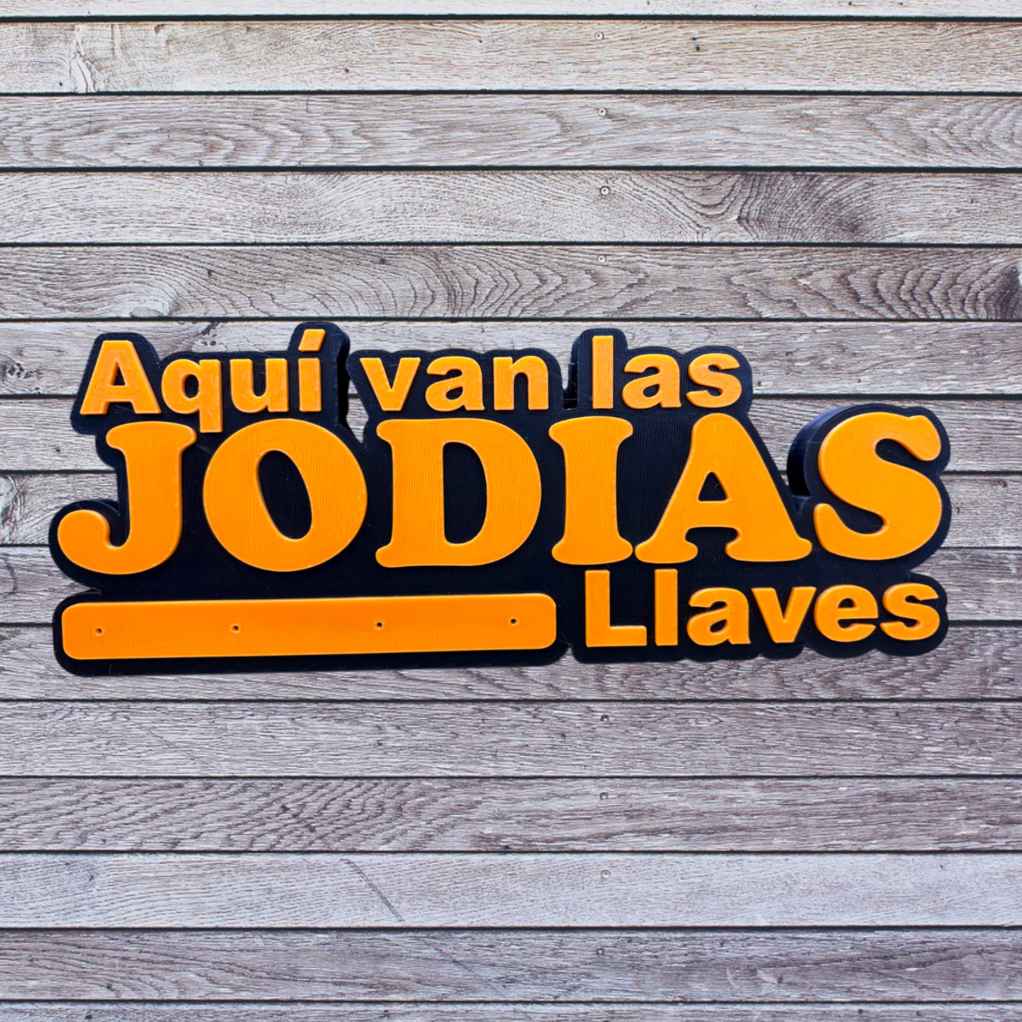 Aqui van las JODIAS llaves  Portallavero
