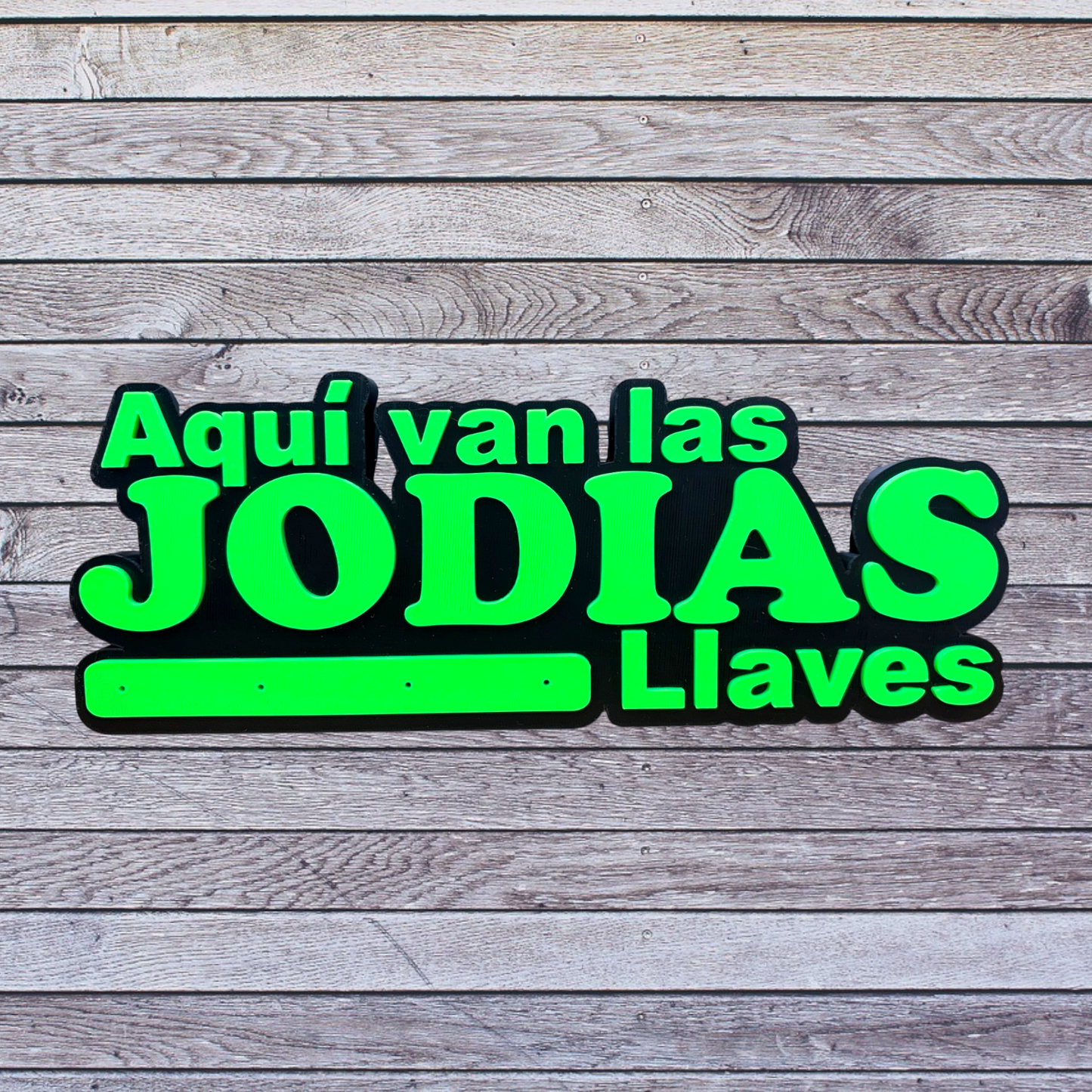 Aqui van las JODIAS llaves  Portallavero