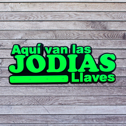 Aqui van las JODIAS llaves  Portallavero