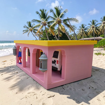 La Casita Boricua Con Florero