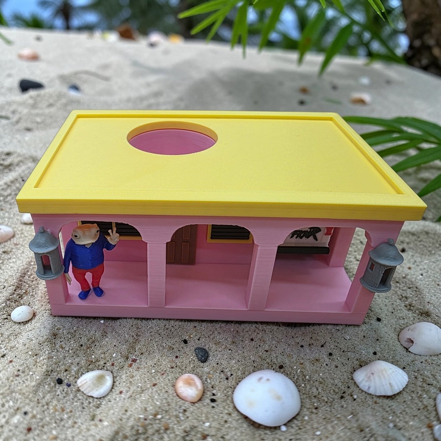 La Casita Boricua Con Florero