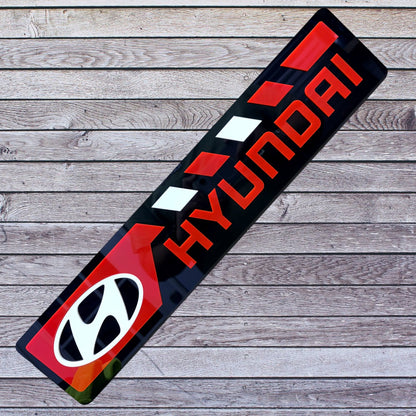 Tablilla Euro HYUNDAI Custom Full Acrylic 3D S2