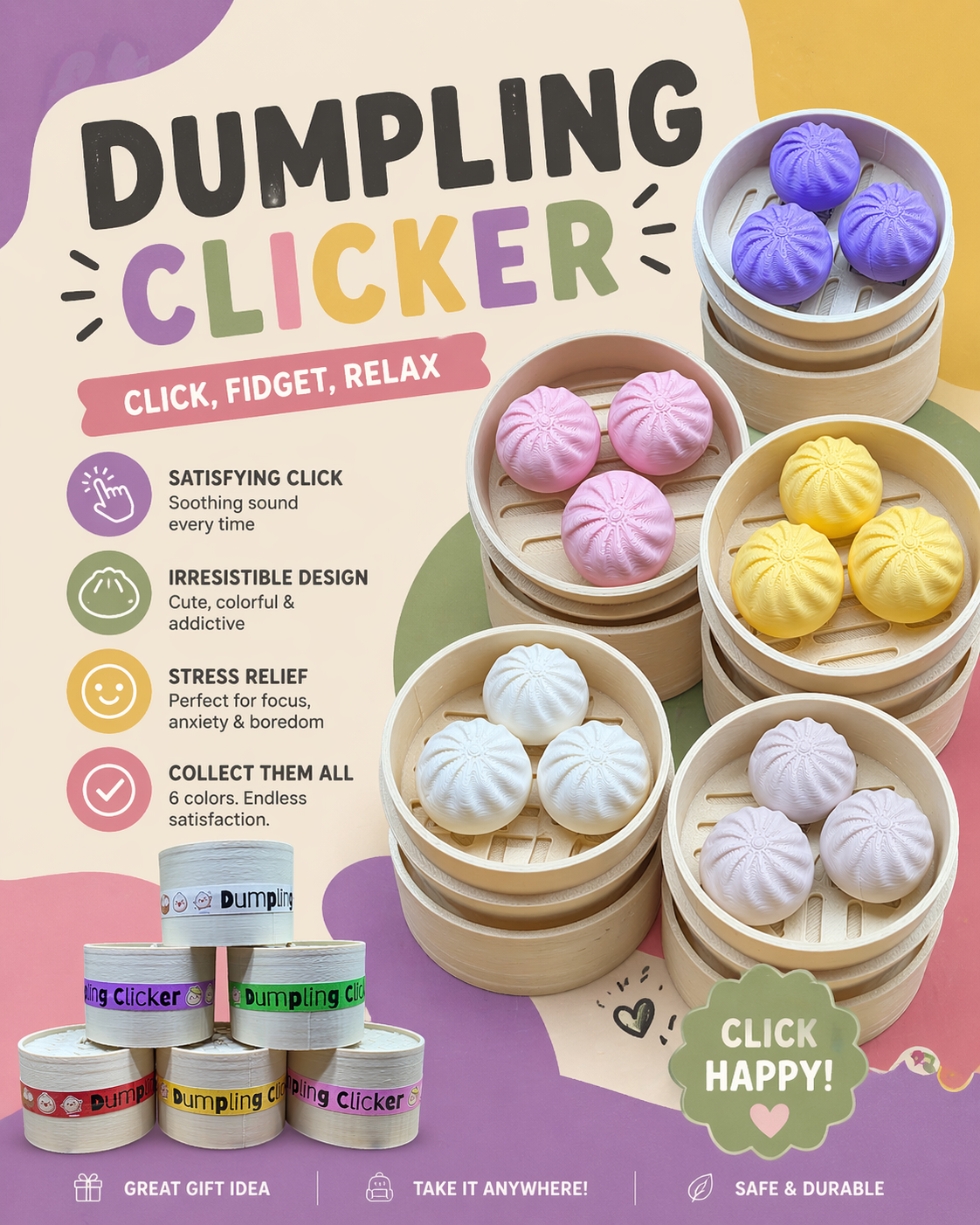 Viral Dumplings Clicker