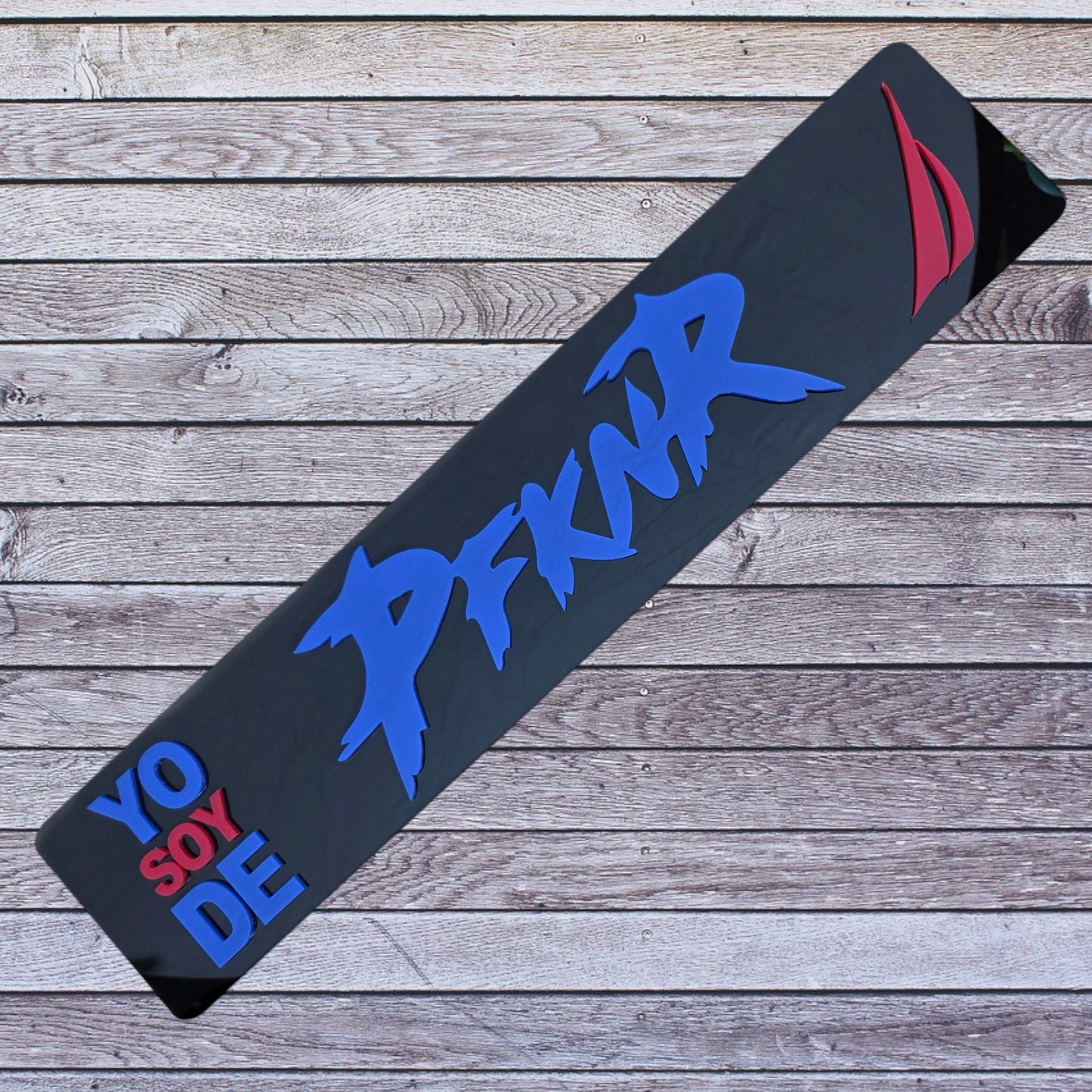 Tablilla Euro PR  Yo Soy de PFKNR Custom , Nautica Full Acrylic 3D